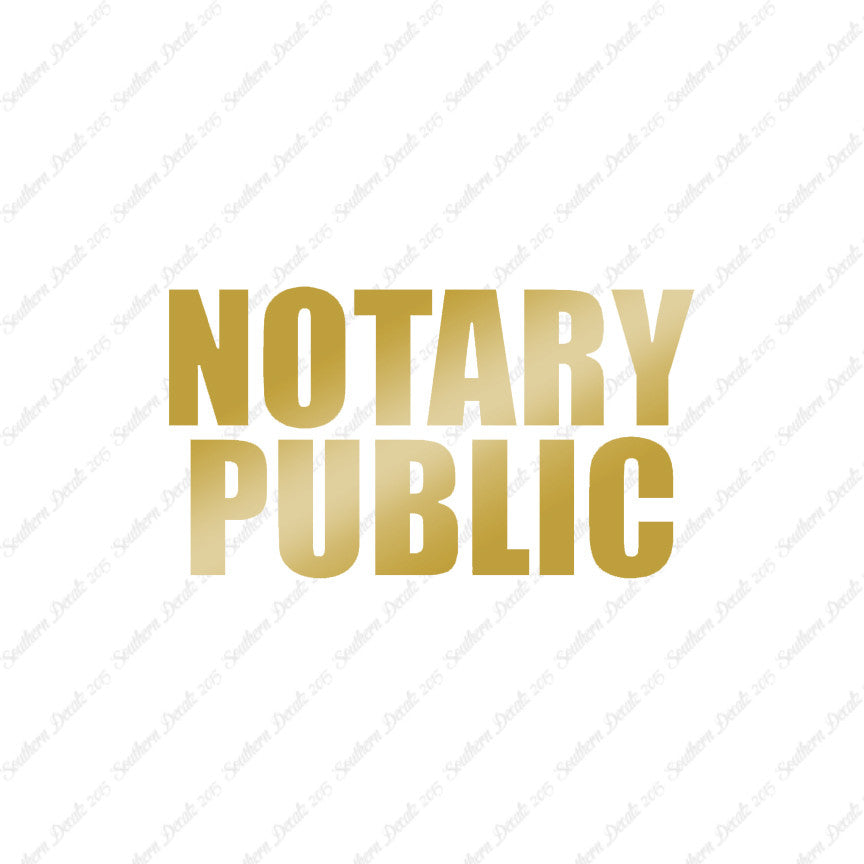 Notary Public