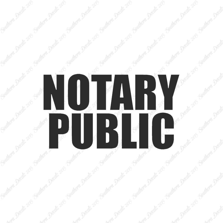 Notary Public