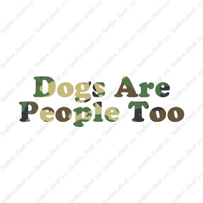 Dogs Are People Too