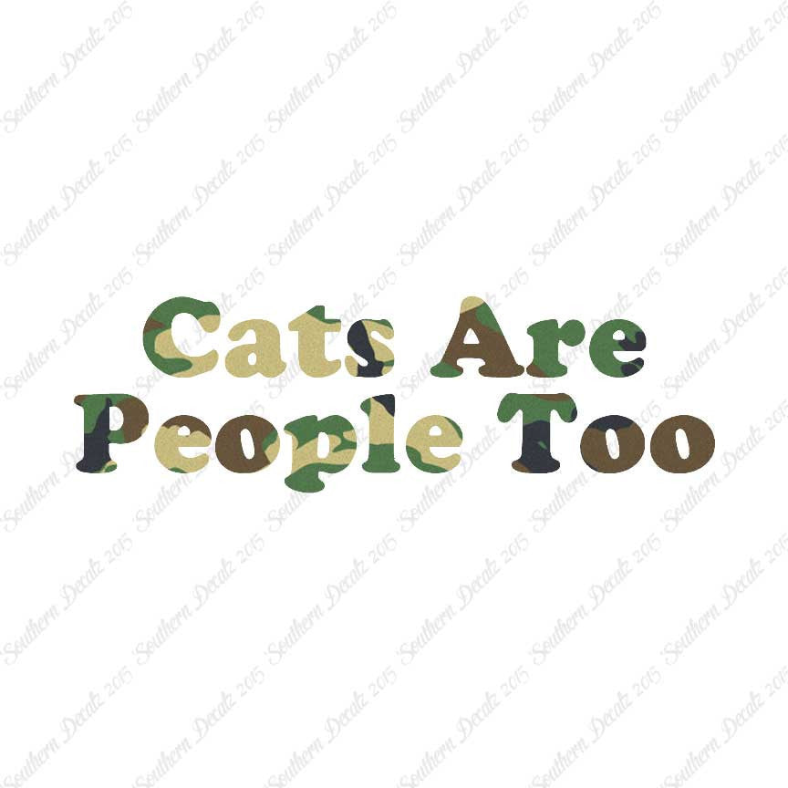 Cats Are People Too