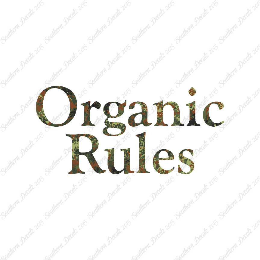 Organic Rules