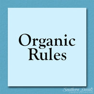 Organic Rules