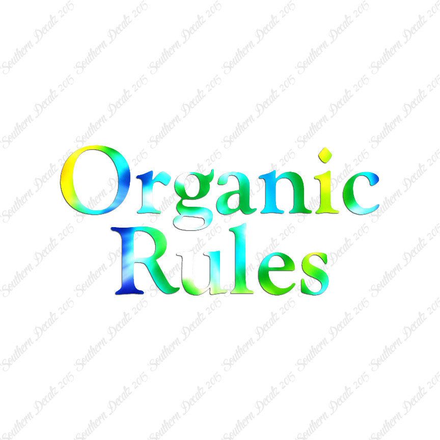 Organic Rules