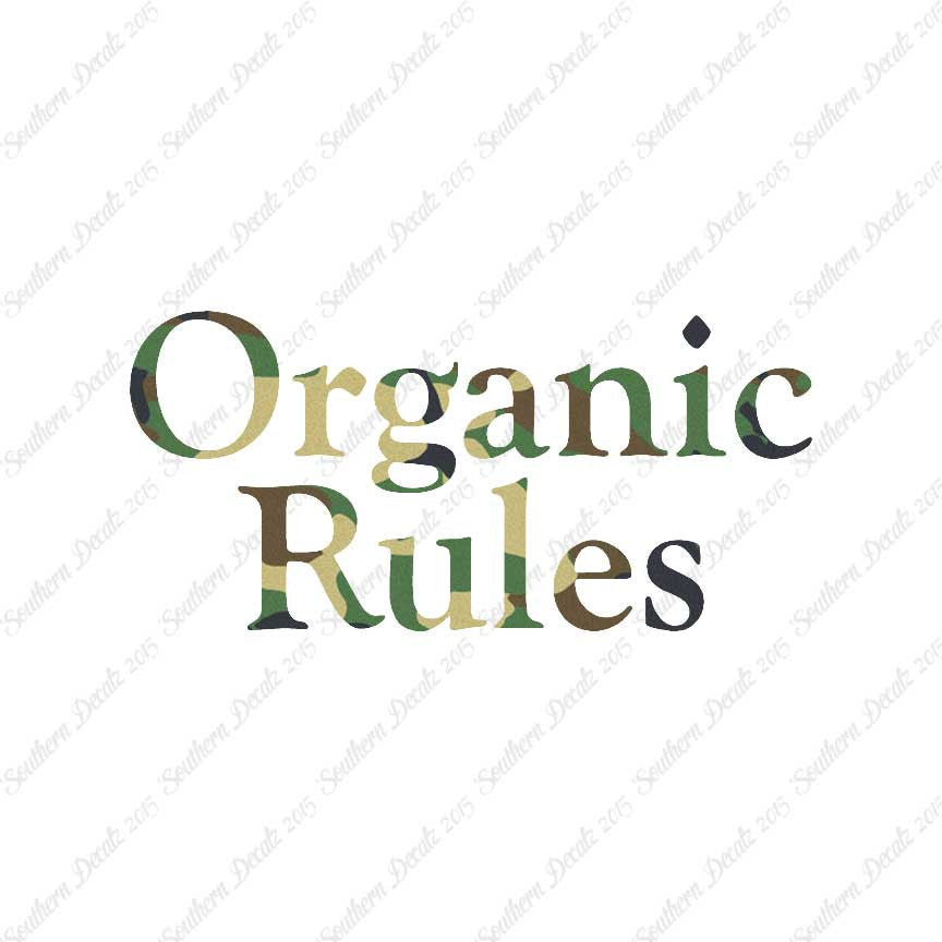Organic Rules