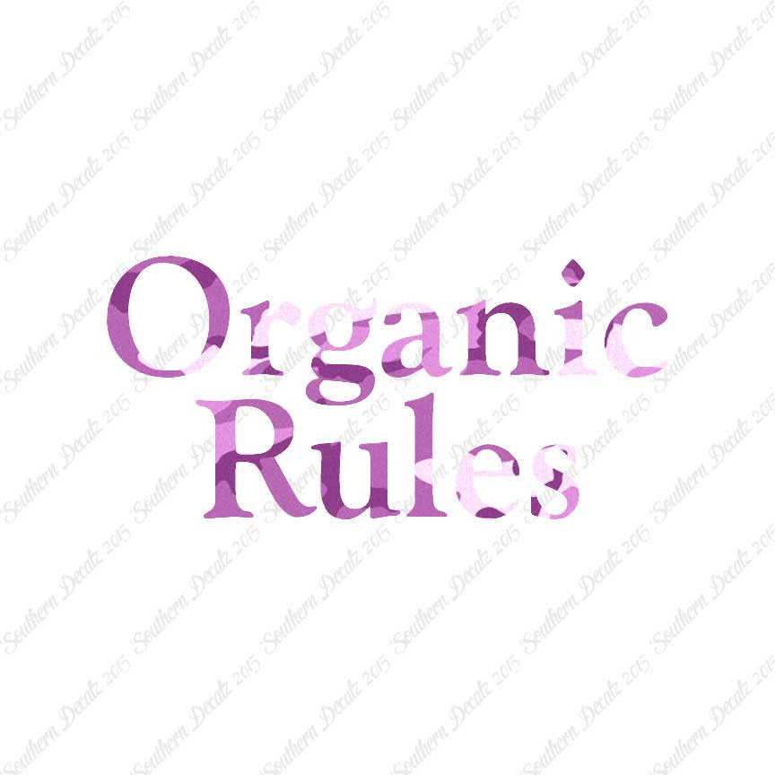 Organic Rules