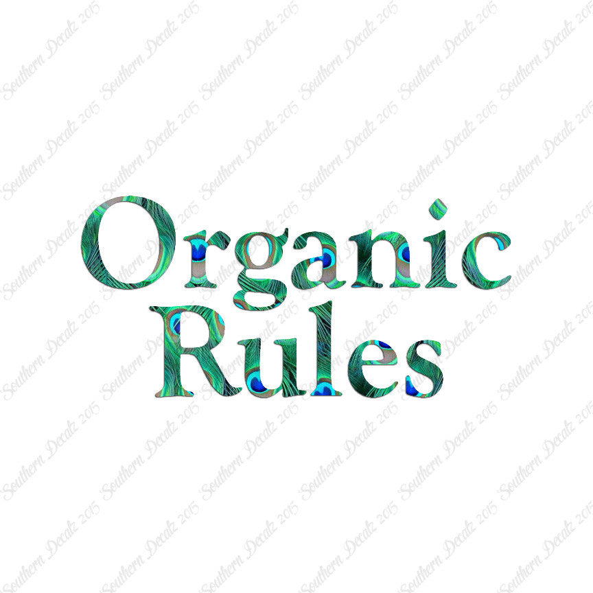 Organic Rules