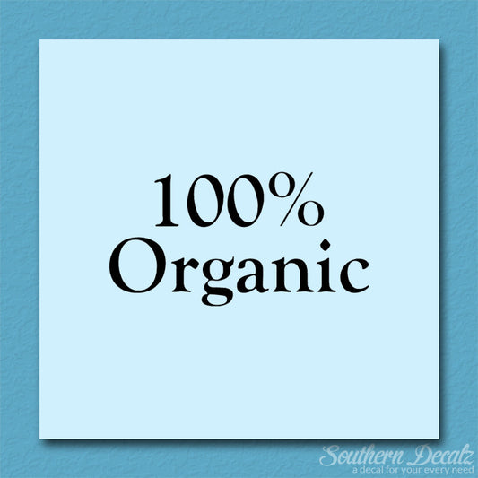 100% Organic