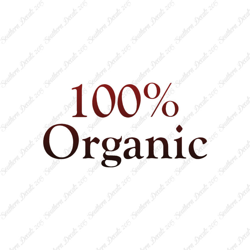 100% Organic