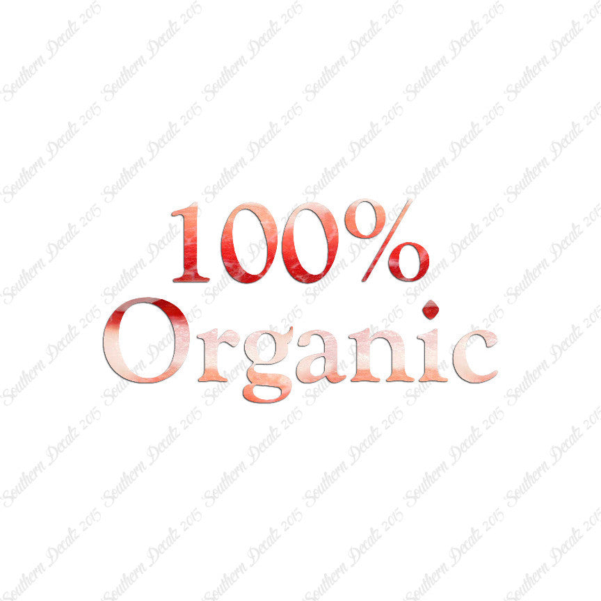 100% Organic