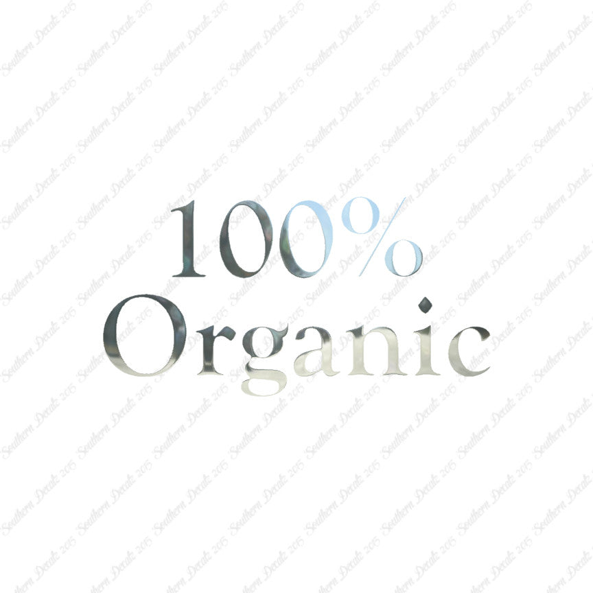 100% Organic
