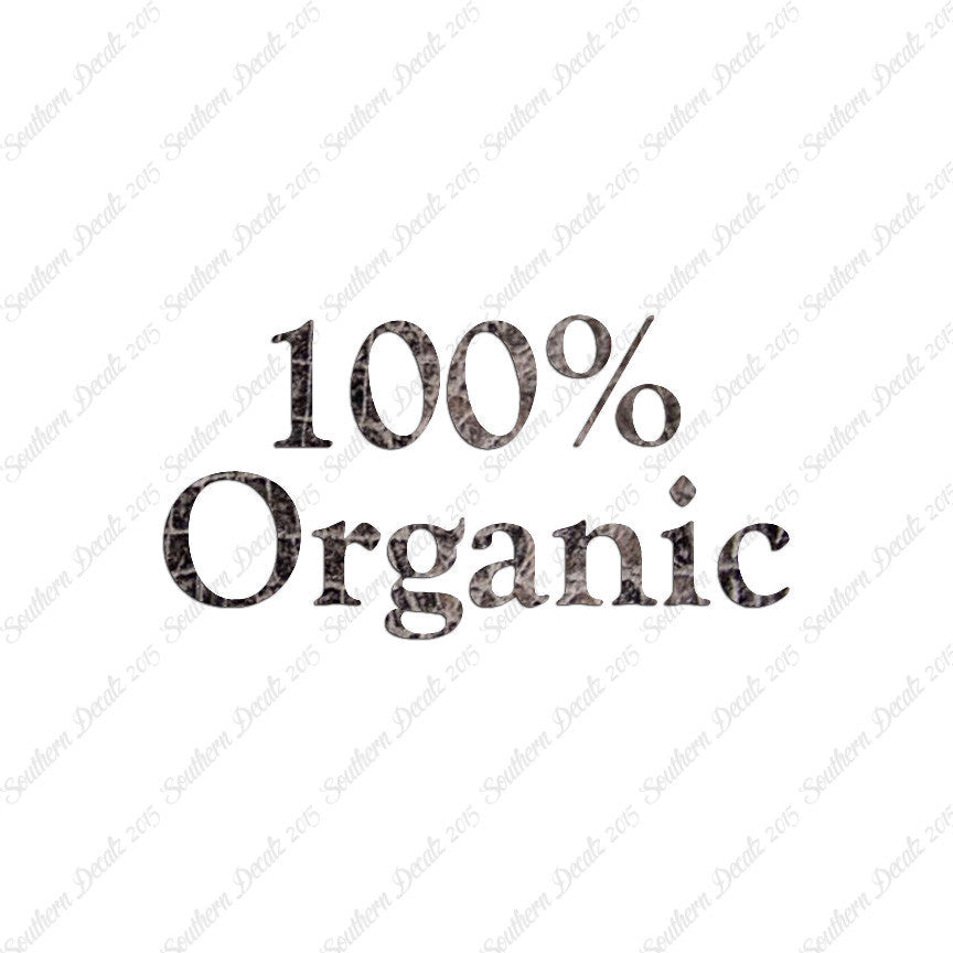 100% Organic