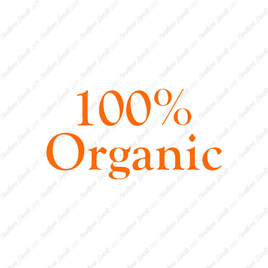 100% Organic
