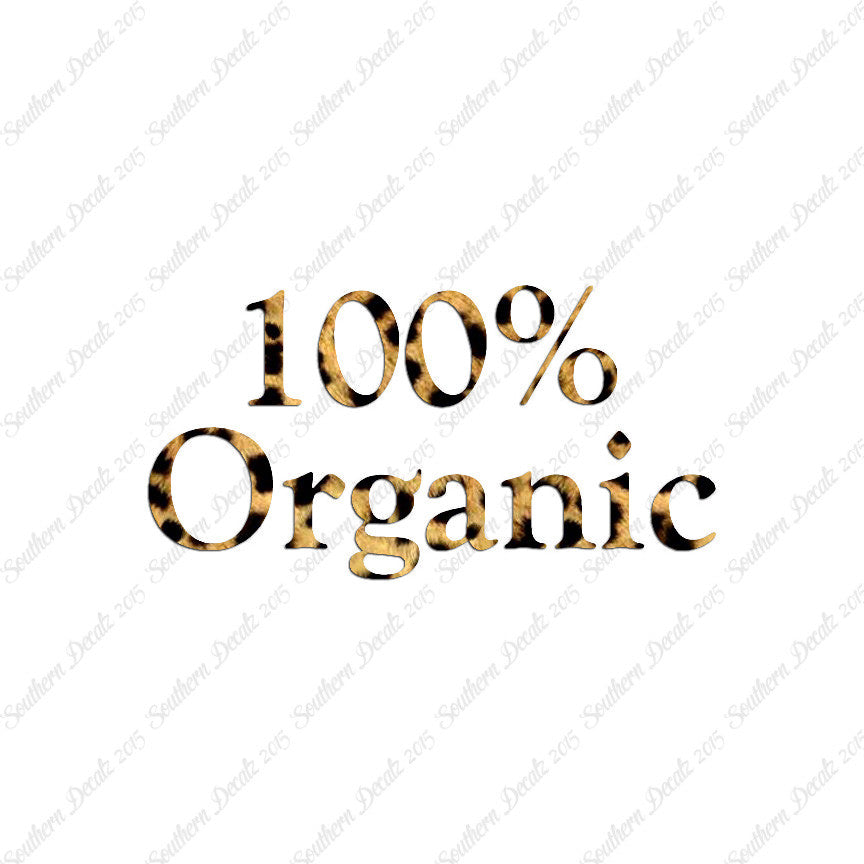 100% Organic