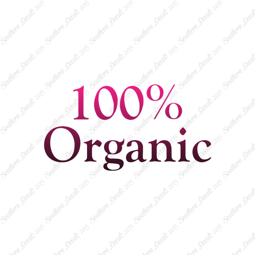 100% Organic