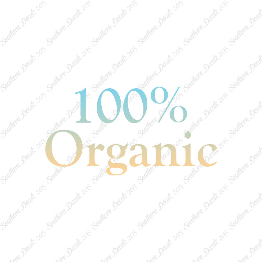 100% Organic