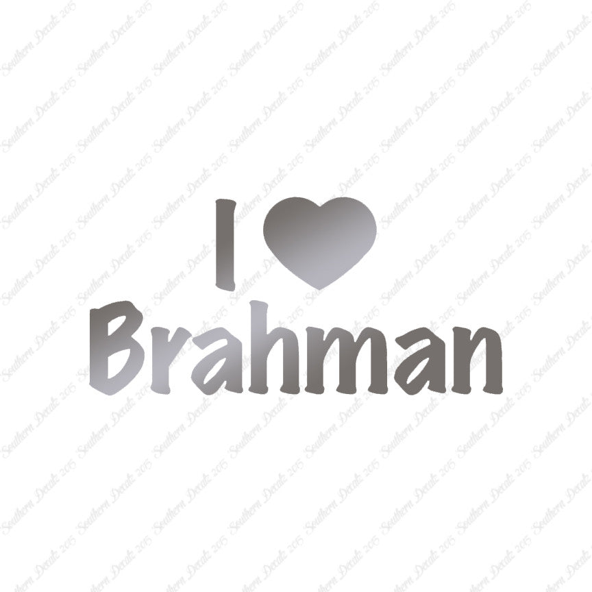 I Heart Brahman Love