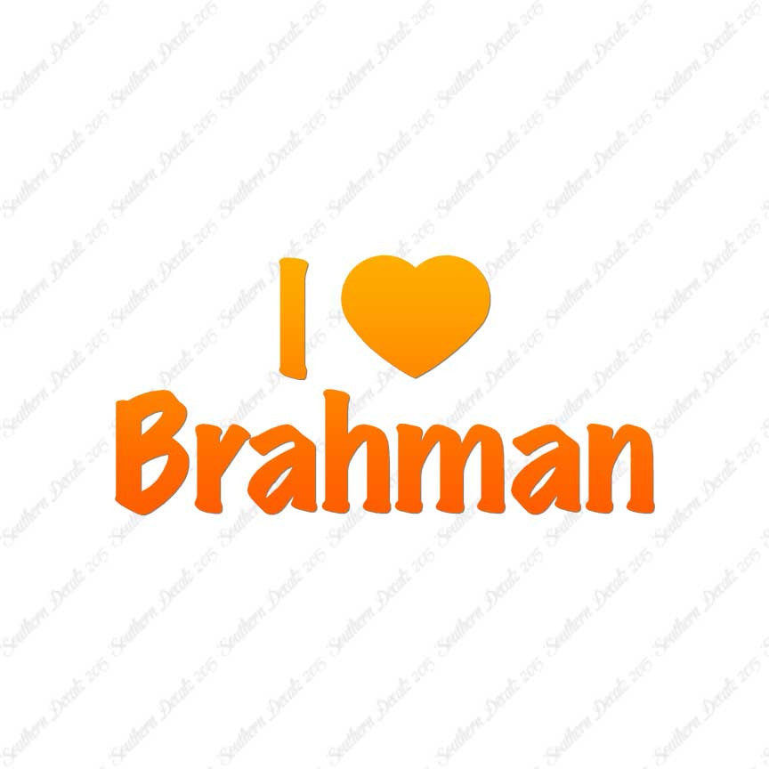 I Heart Brahman Love