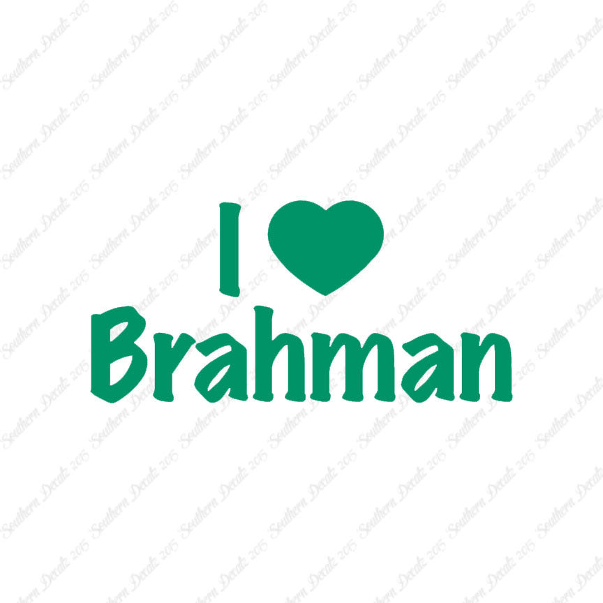 I Heart Brahman Love