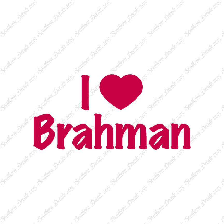 I Heart Brahman Love