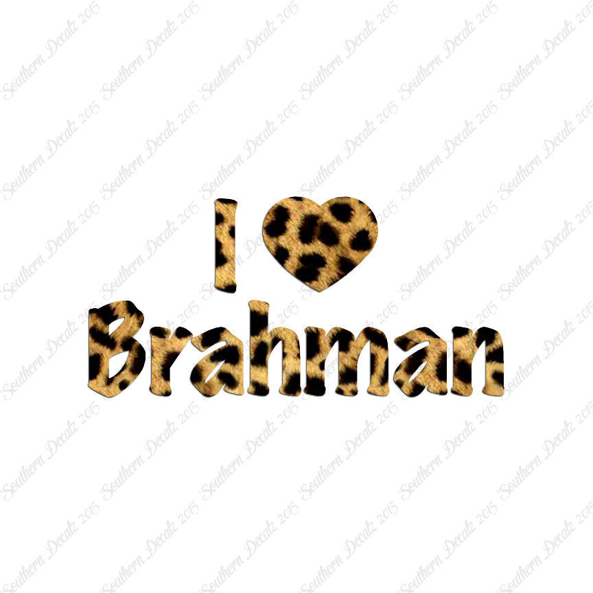 I Heart Brahman Love