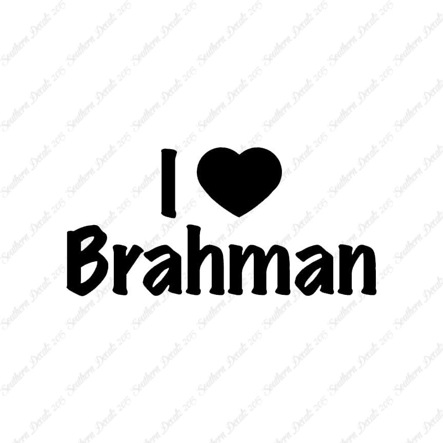 I Heart Brahman Love