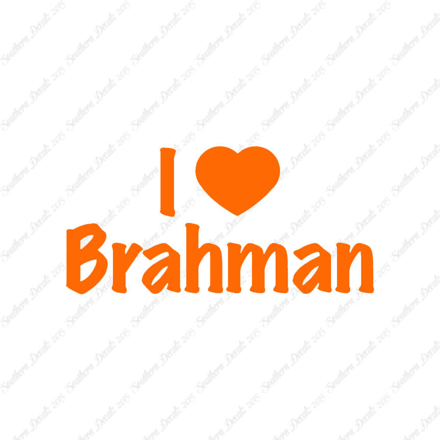 I Heart Brahman Love