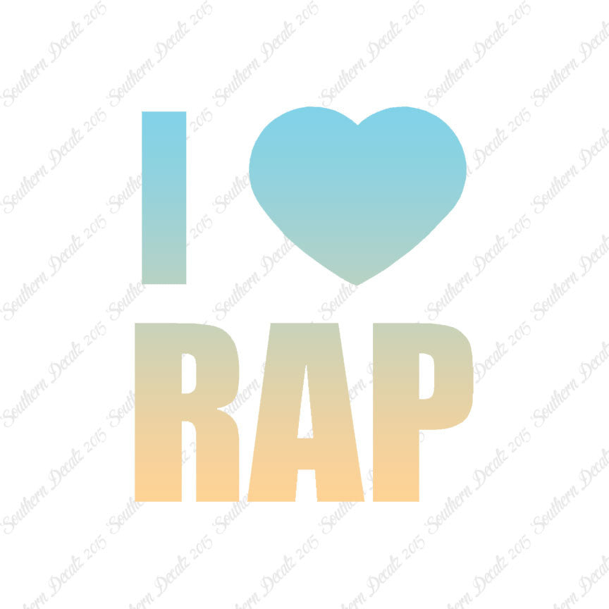 I Love Rap Heart