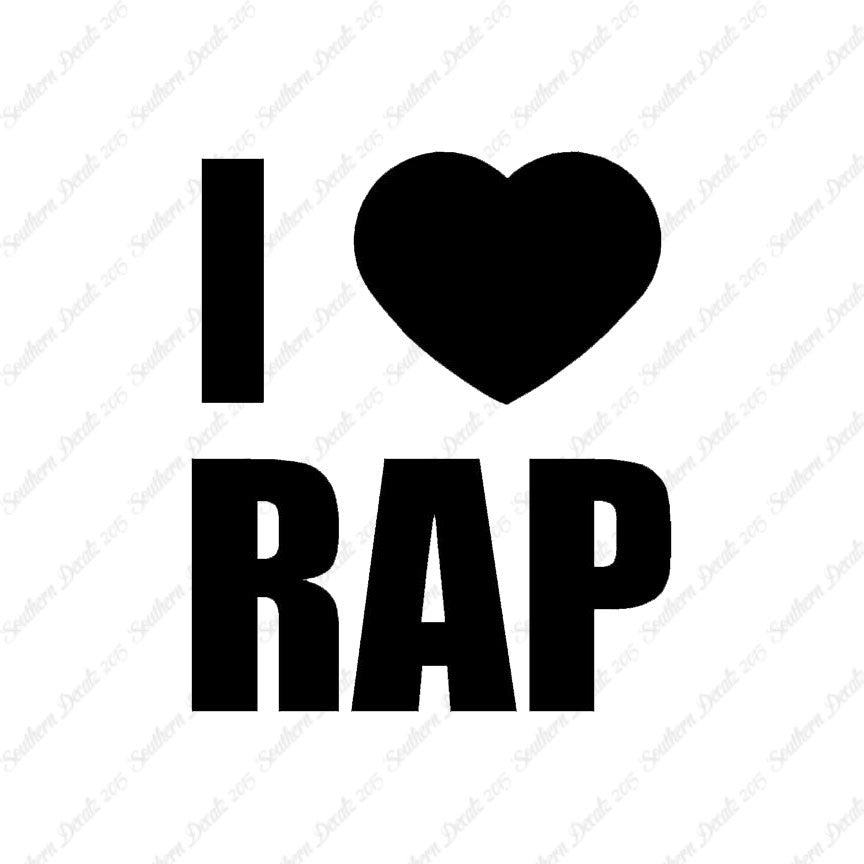 I Love Rap Heart