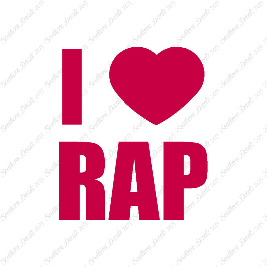 I Love Rap Heart