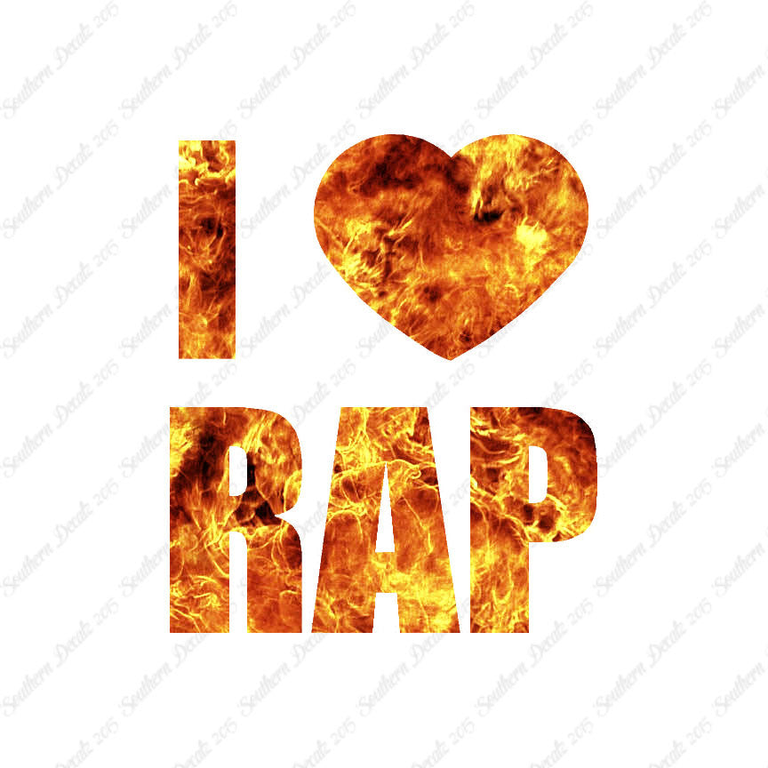 I Love Rap Heart