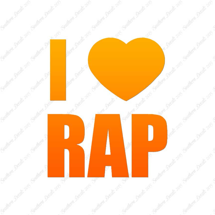 I Love Rap Heart