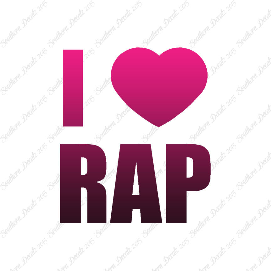 I Love Rap Heart