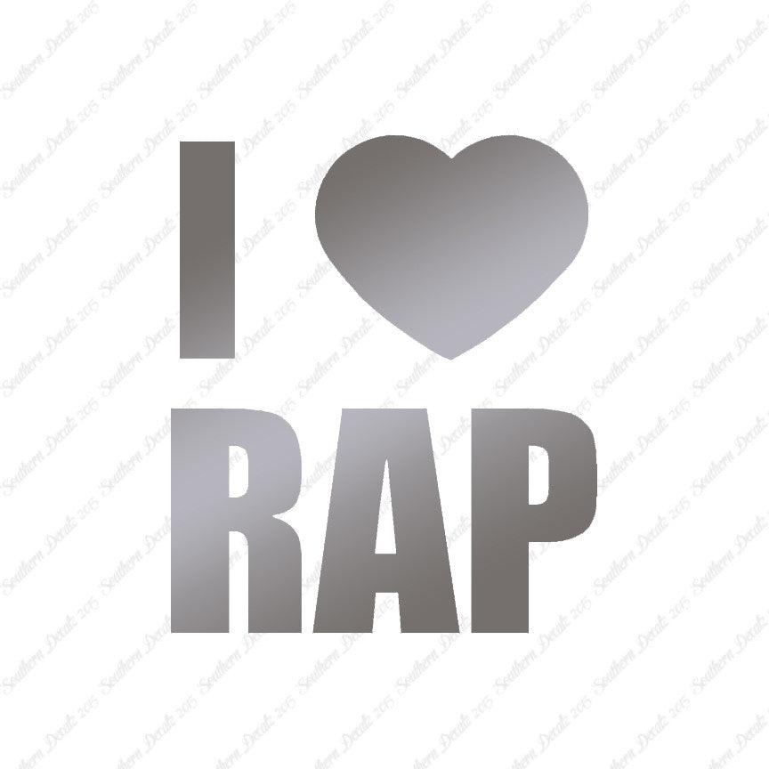 I Love Rap Heart