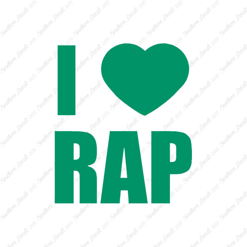 I Love Rap Heart
