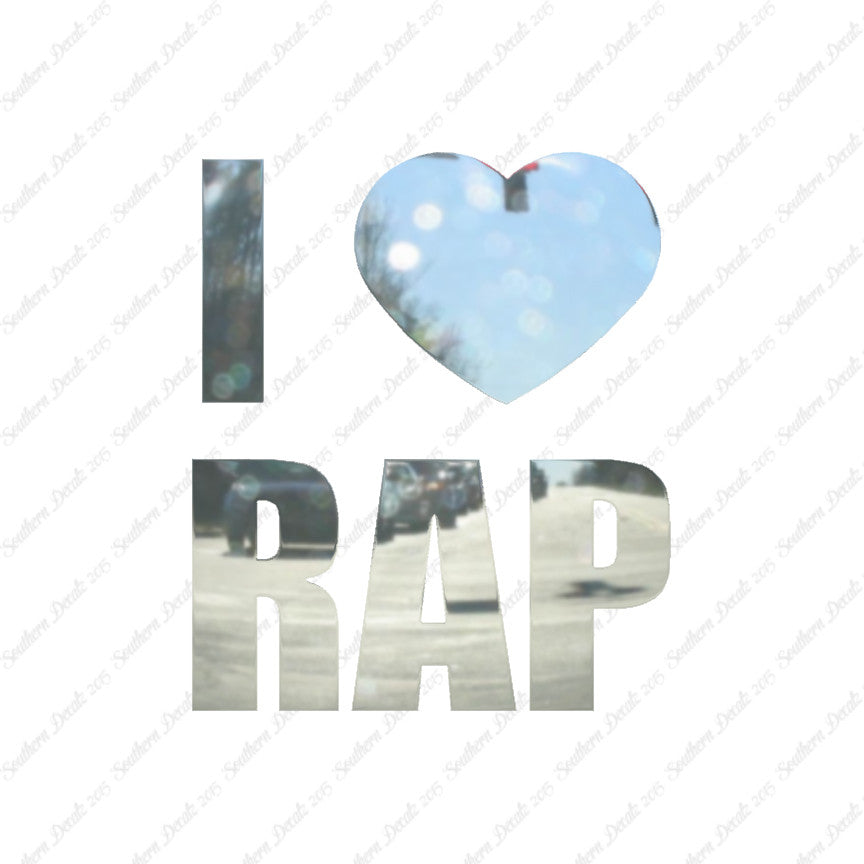 I Love Rap Heart