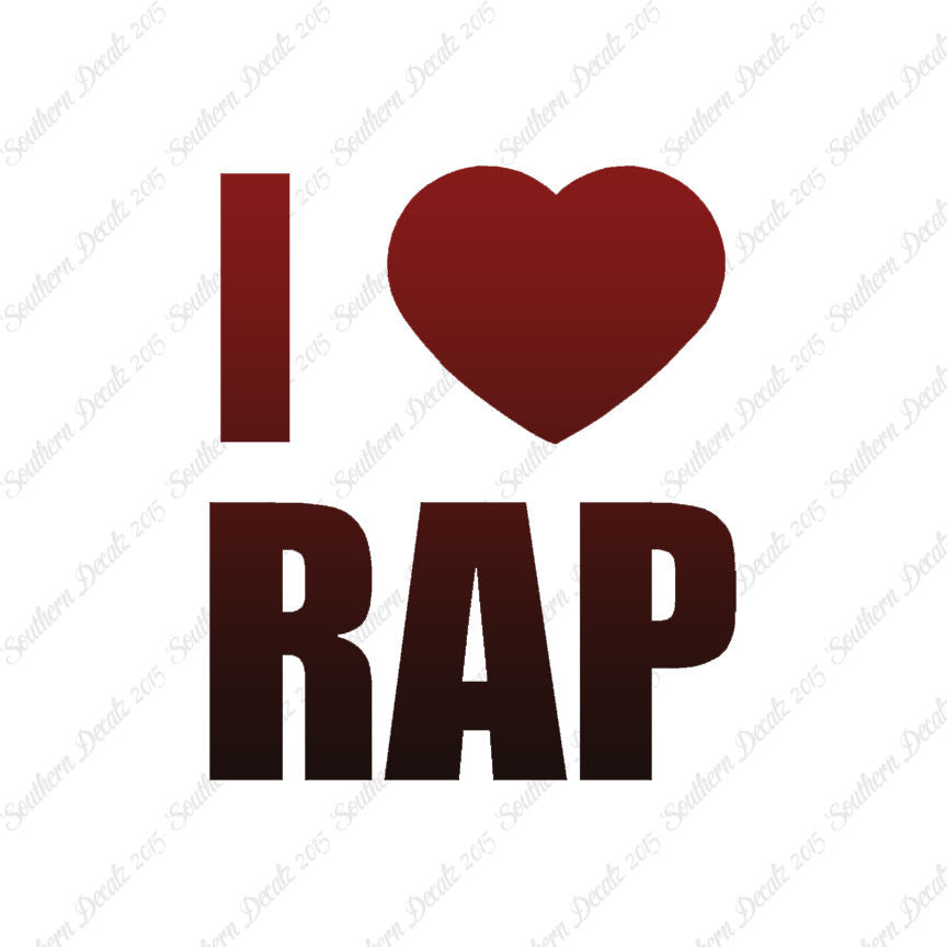 I Love Rap Heart