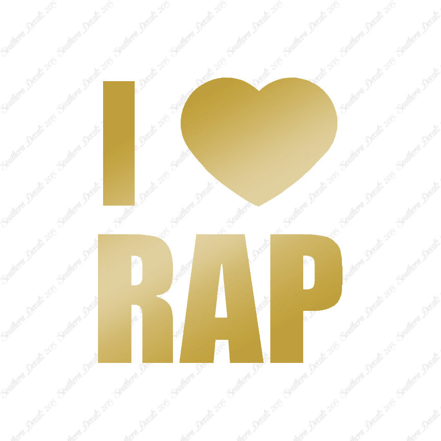 I Love Rap Heart