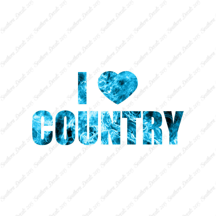 I Love Country Heart
