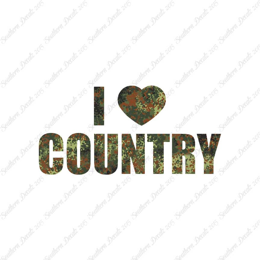 I Love Country Heart