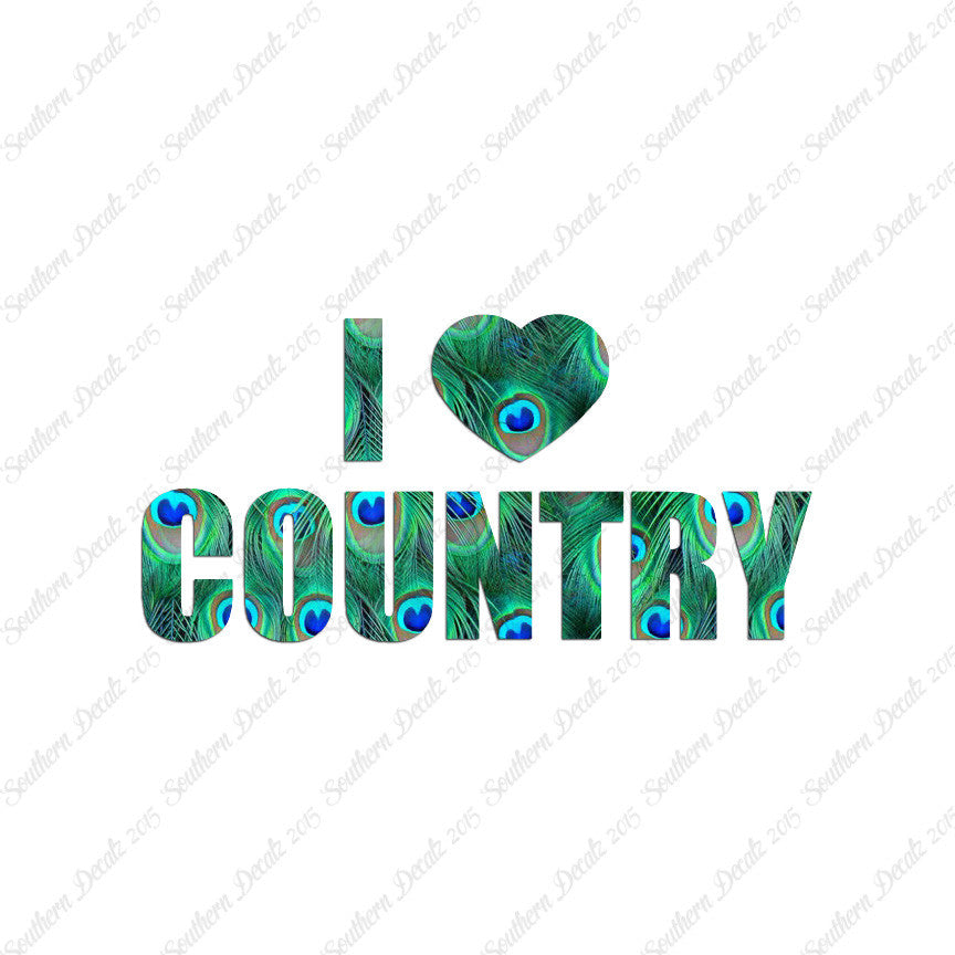 I Love Country Heart
