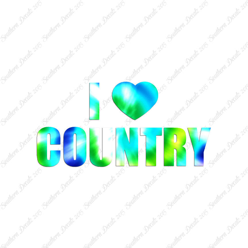 I Love Country Heart