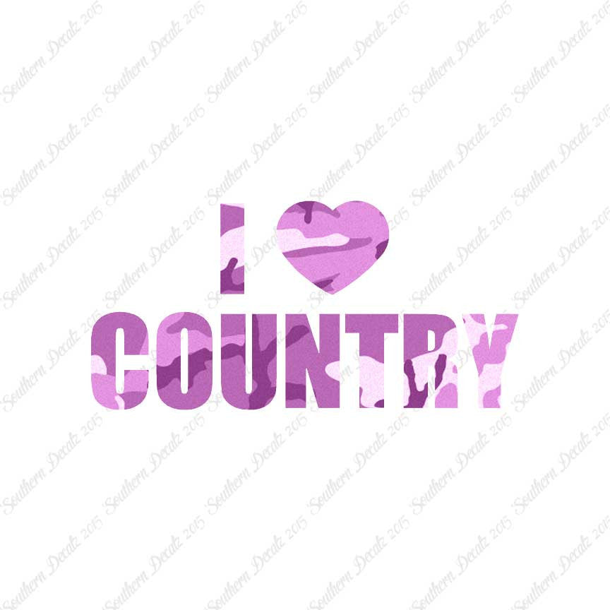 I Love Country Heart