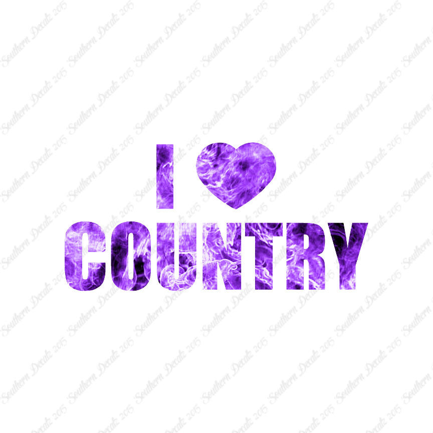 I Love Country Heart