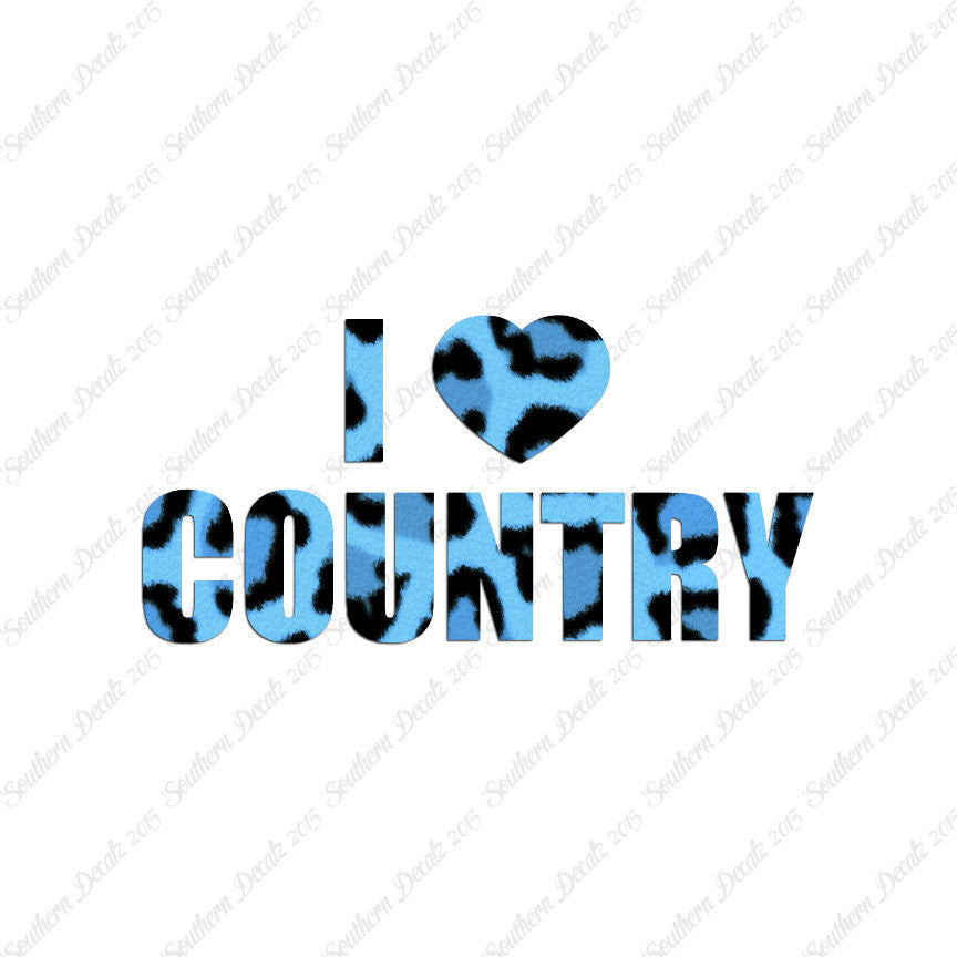 I Love Country Heart