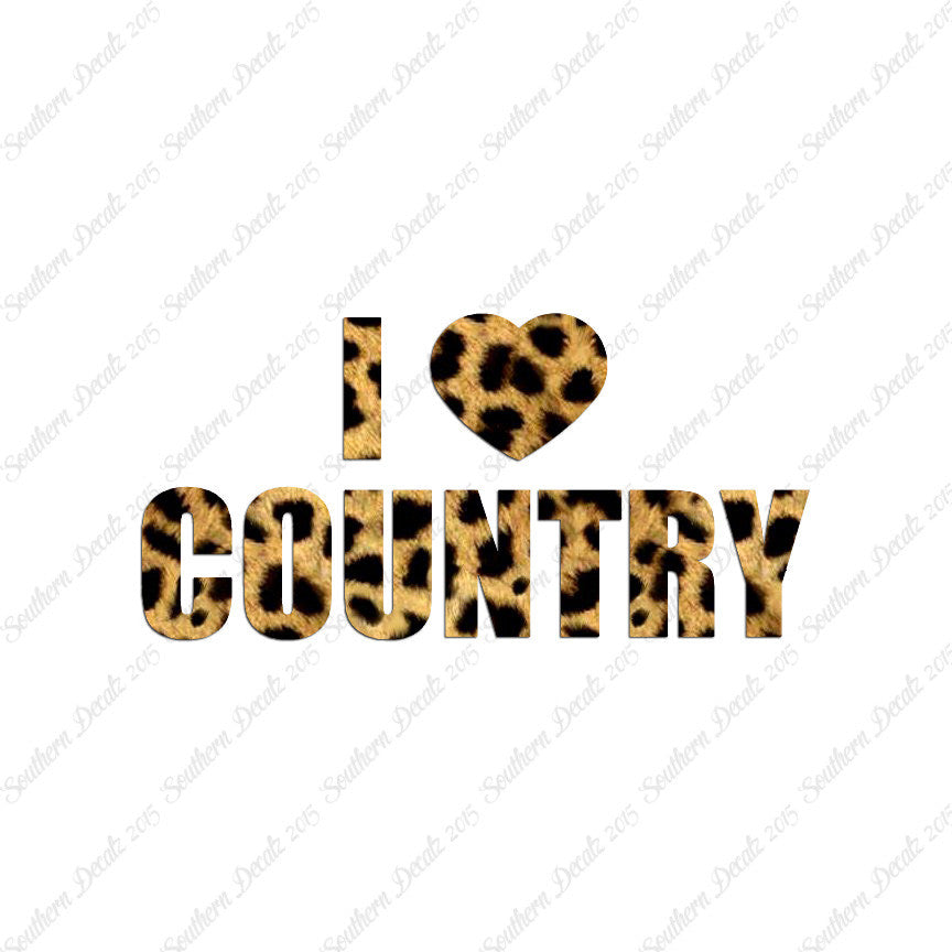 I Love Country Heart
