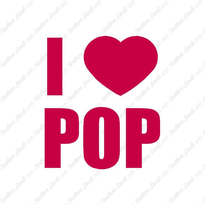 I Love Pop Heart