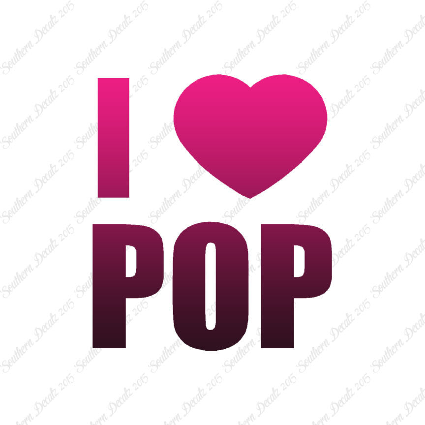 I Love Pop Heart