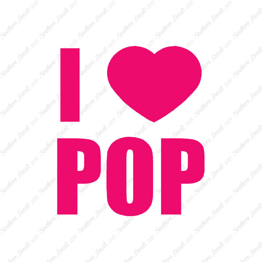 I Love Pop Heart