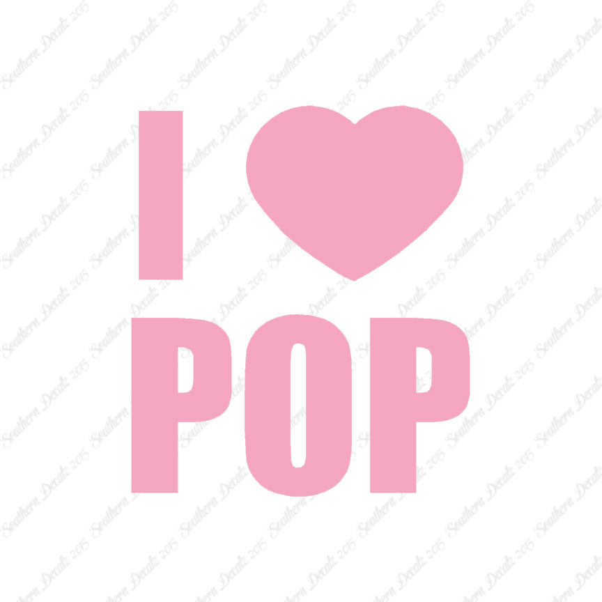 I Love Pop Heart