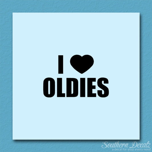 I Love Oldies Heart
